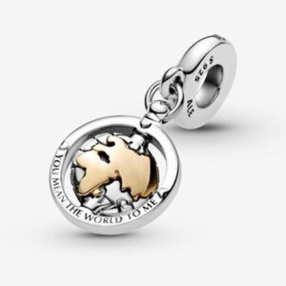 PANDORA Spinning World Dangle Charm - FINAL SALE - Picture 2 of 3